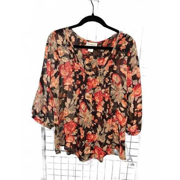 Tops - Northstyle Floral Women's Blouse